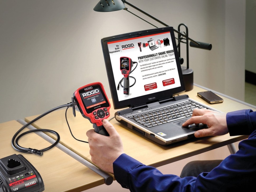Камера для видеодиагностики RIDGID SeeSnake micro CA-350
