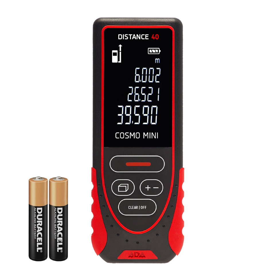 Рулетка лазерная ADA COSMO Mini 40 с поверкой