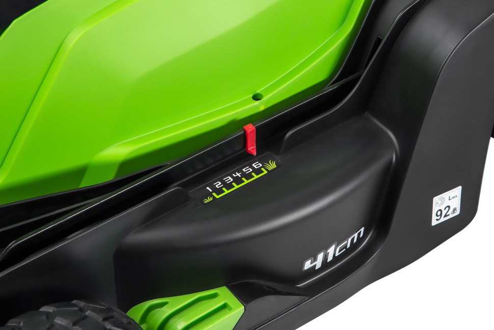 Газонокосилка аккумуляторная G-MAX 40V GREENWORKS G40LM41