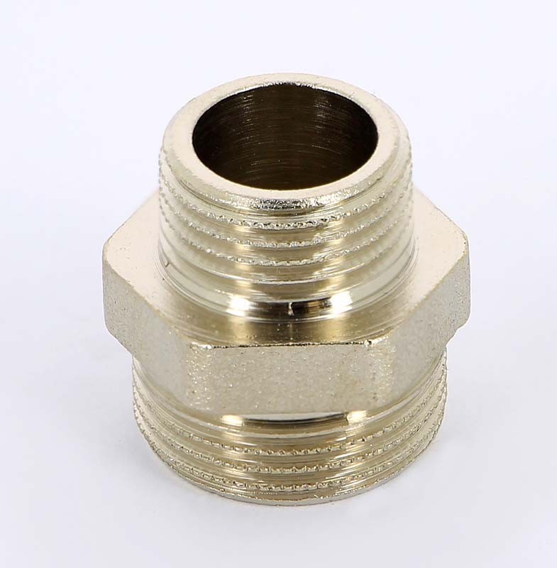 Ниппель Н никелированный UNI-FITT 1/2x3/4
