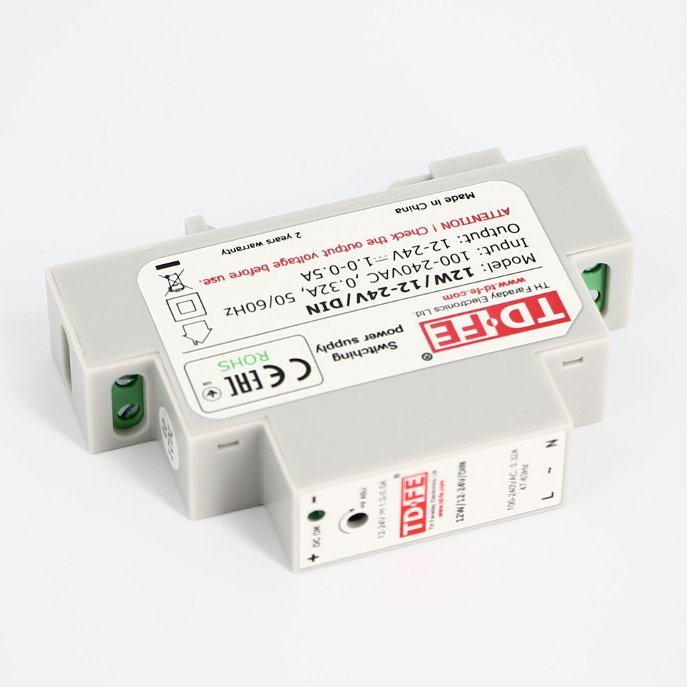 Блок питания TVP Electronics 12W/12-24V/DIN