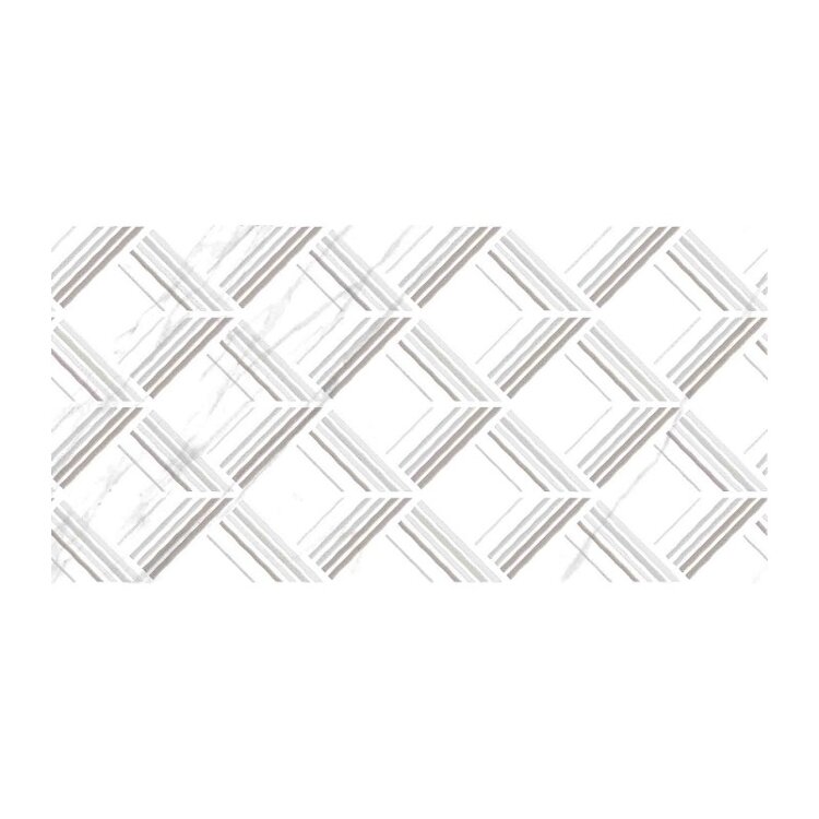 Декор настенный Axima Флорида D, геометрия, 250х500х8 мм