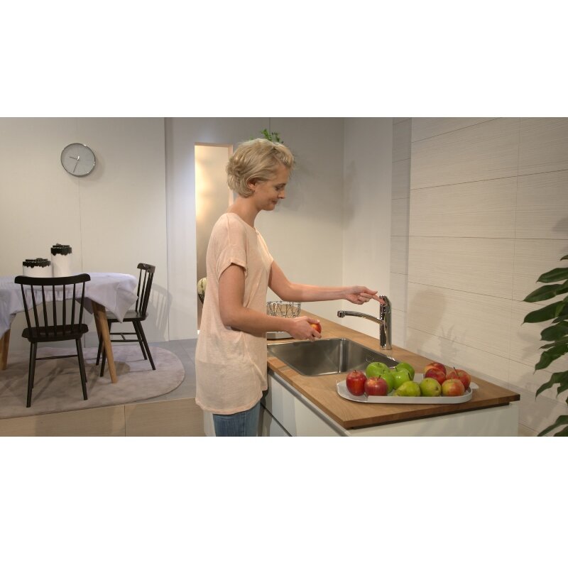 Кухонный смеситель HansGrohe 160 HG Logis однорычажный хром