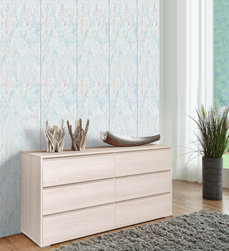 Панель ПВХ STELLA Slim 5 мм Premium Венецианка F-a 2600х250х5 мм  (упак. 15 шт = 9,75м²)