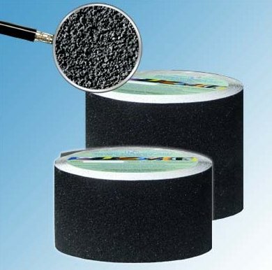 Противоскользящая абразивная лента Antislip Systems черная 100 мм 18,3 м/рулон