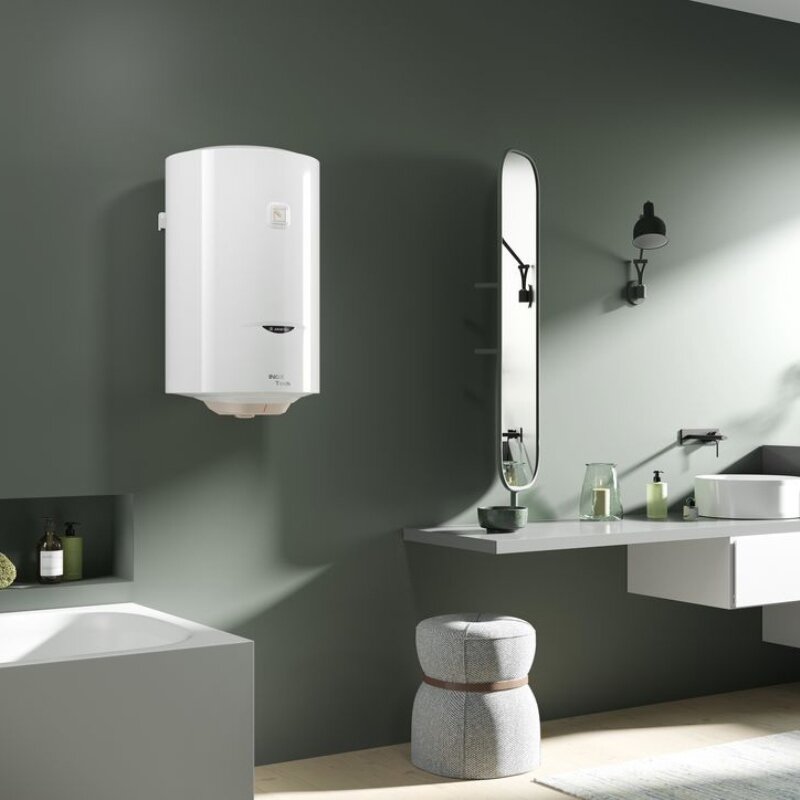 Водонагреватель электрический накопительный Ariston PRO1 R 100л круглый эмаль мех.упр-е