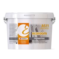 Герметик акриловый Ecoroom AS-11 для межпанельных швов белый (7 кг)
