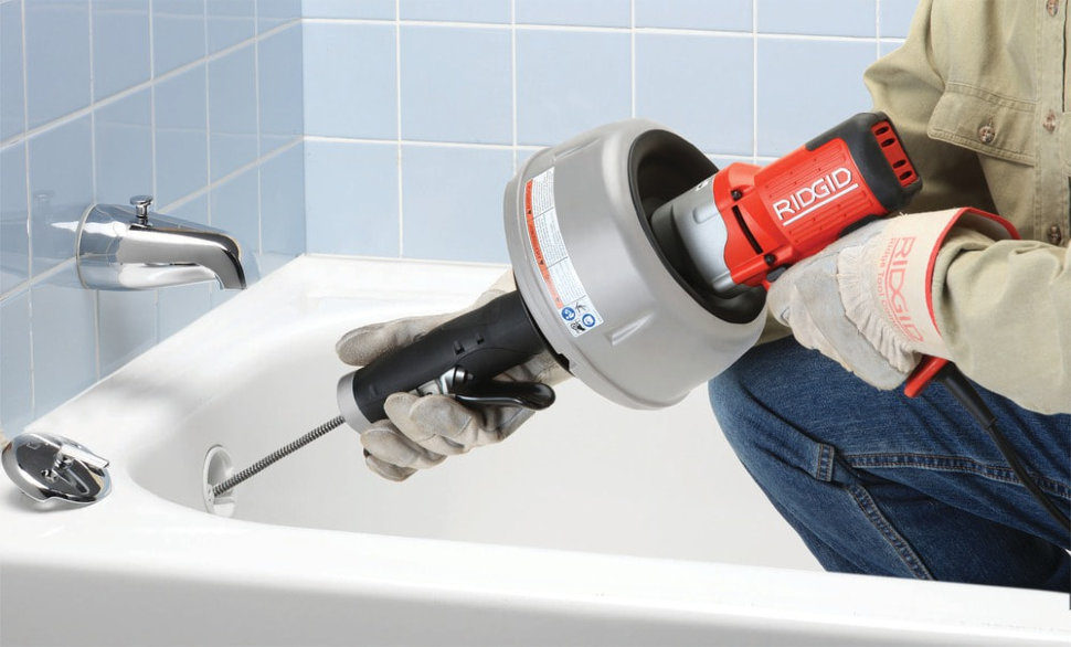 Машина прочистная электрическая портативная RIDGID K-45AF-5 230 В