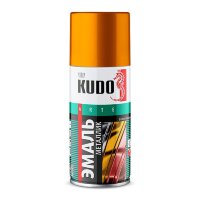 Эмаль аэрозольная Kudo KU-1026.1 универсальная серебро (0,21 л)
