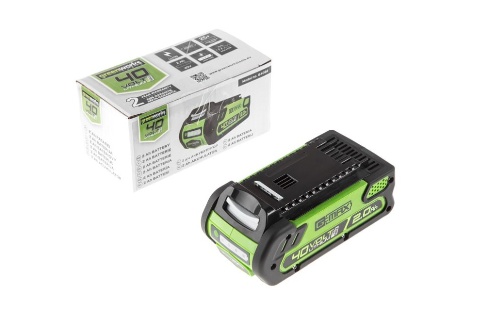Аккумулятор G-MAX 40V GREENWORKS G40B2