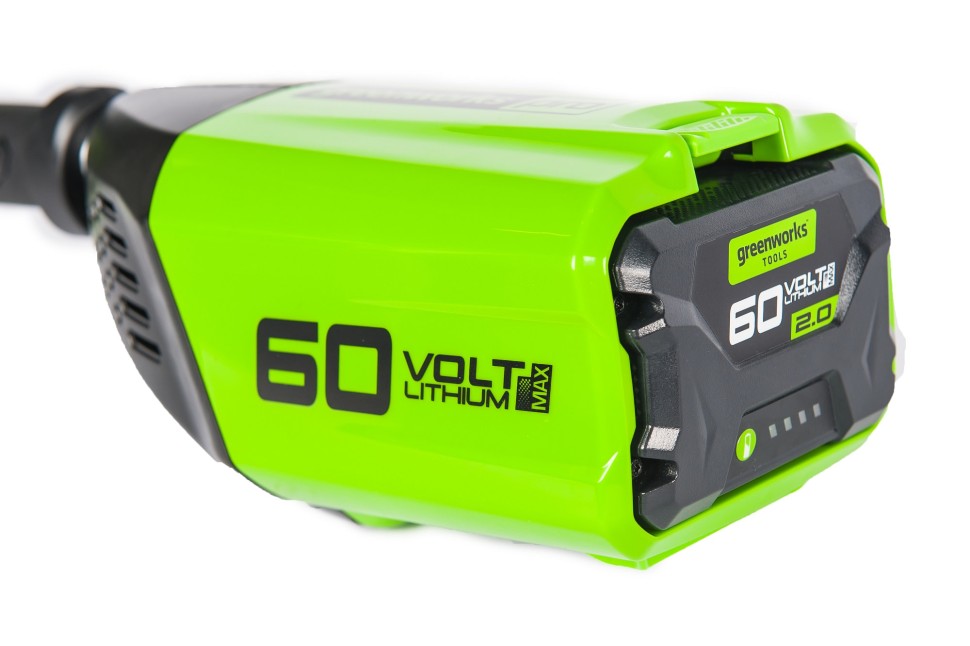 Триммер аккумуляторный 60V Greenworks GD60LT с АКБ и ЗУ