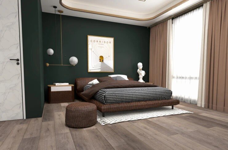 Плитка кварц-винил (замковый) Betta Villa V111 Дуб Андрия (упак. 10 шт = 2,248м²)