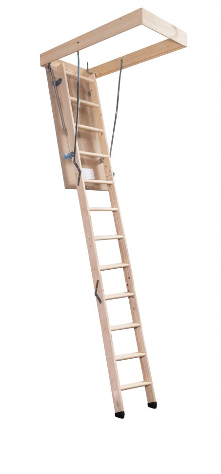 Лестница чердачная EUROLIGHT 120Х60 в картонной упаковке