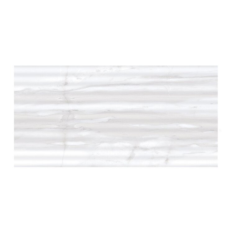 Плитка настенная Axima Оксфорд, рельеф, светло-серая, 300х600х9 мм