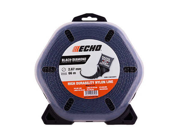 Корд триммерный Echo Black Diamond 2,7 мм*66 м