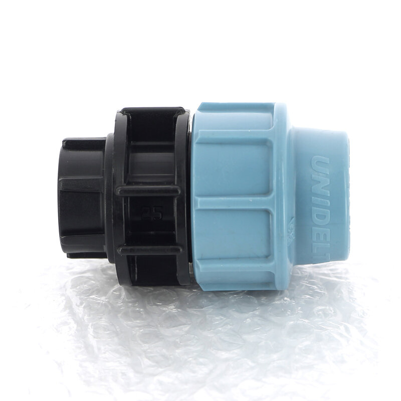 Муфта обжим-В для труб ПНД UNIDELTA 25x1/2