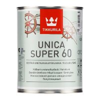 Лак универсальный Tikkurila Unica Super 60 EP полуглянцевый (0,9 л)