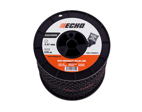 Корд триммерный Echo Black Diamond 2,4 мм*270 м