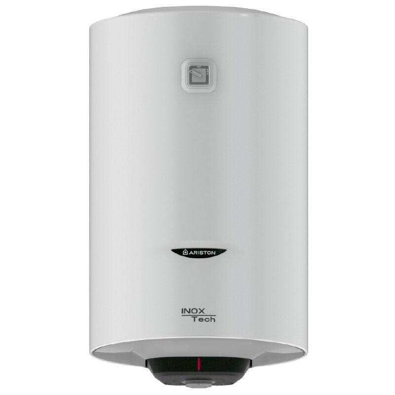 Водонагреватель электрический накопительный Ariston PRO1 R INOX ABS 50л круглый узкий нерж.сталь мех.упр-е