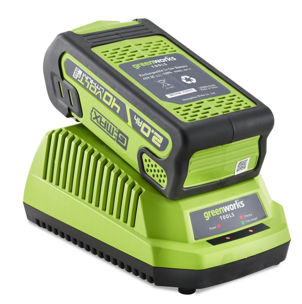 Зарядное устройство G-MAX 40V GREENWORKS G40C