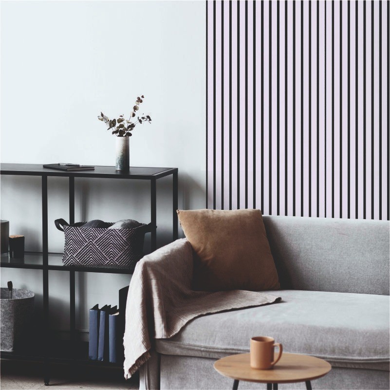 Панель МДФ Стеновая Акустическая Stella Trend Standart Белый 2780х600х21 (1шт = 1,668м²)