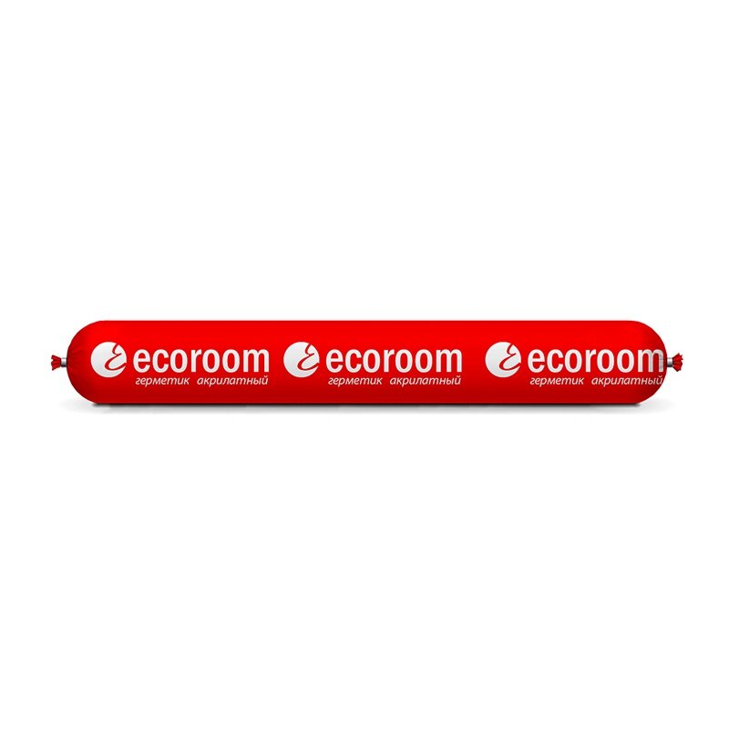 Герметик акриловый Ecoroom AS-12 паропроницаемый белый (0,6 л)