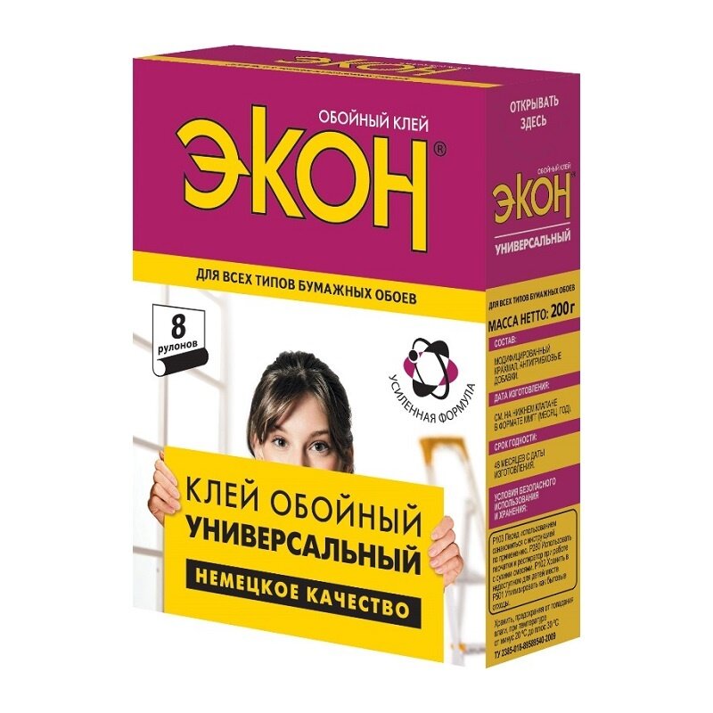 Клей для обоев Экон Универсальный (200 г)