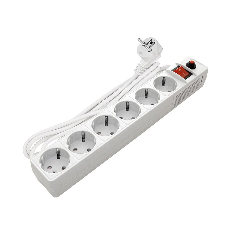 Фильтр сетевой 967U-3003, ПВС 3х0,75, 2200Вт, 10А, 3м