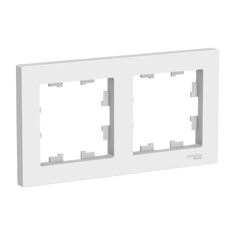 Рамка 2-х постовая Atlasdesign ATN000102, универсальная, IP20