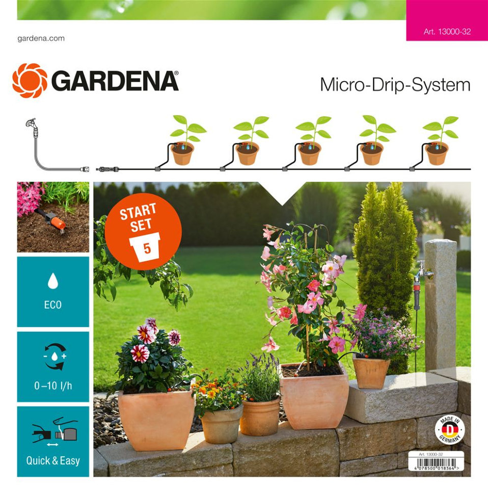 Комплект для террас базовый Gardena