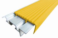 Алюминиевый закладной профиль SafeStep 1,2 м желтый