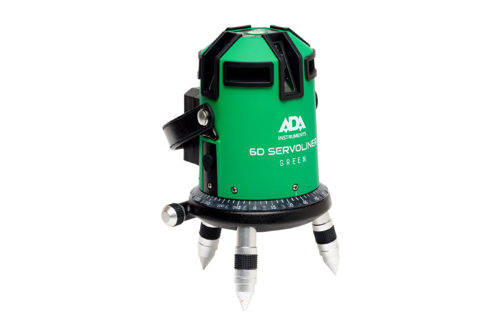 Нивелир лазерный ADA 6D SERVOLINER GREEN