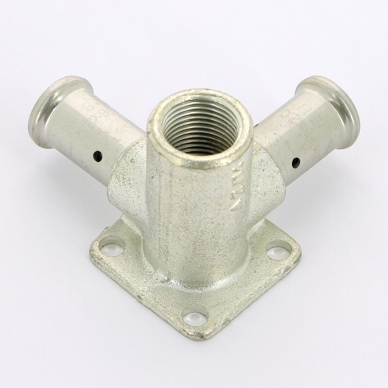 Водорозетка пресс-В проходная HENCO 16x1/2x16