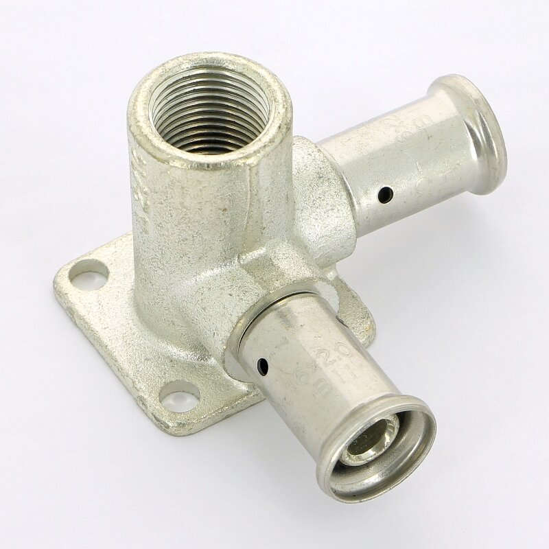 Водорозетка пресс-В проходная HENCO 16x1/2x16