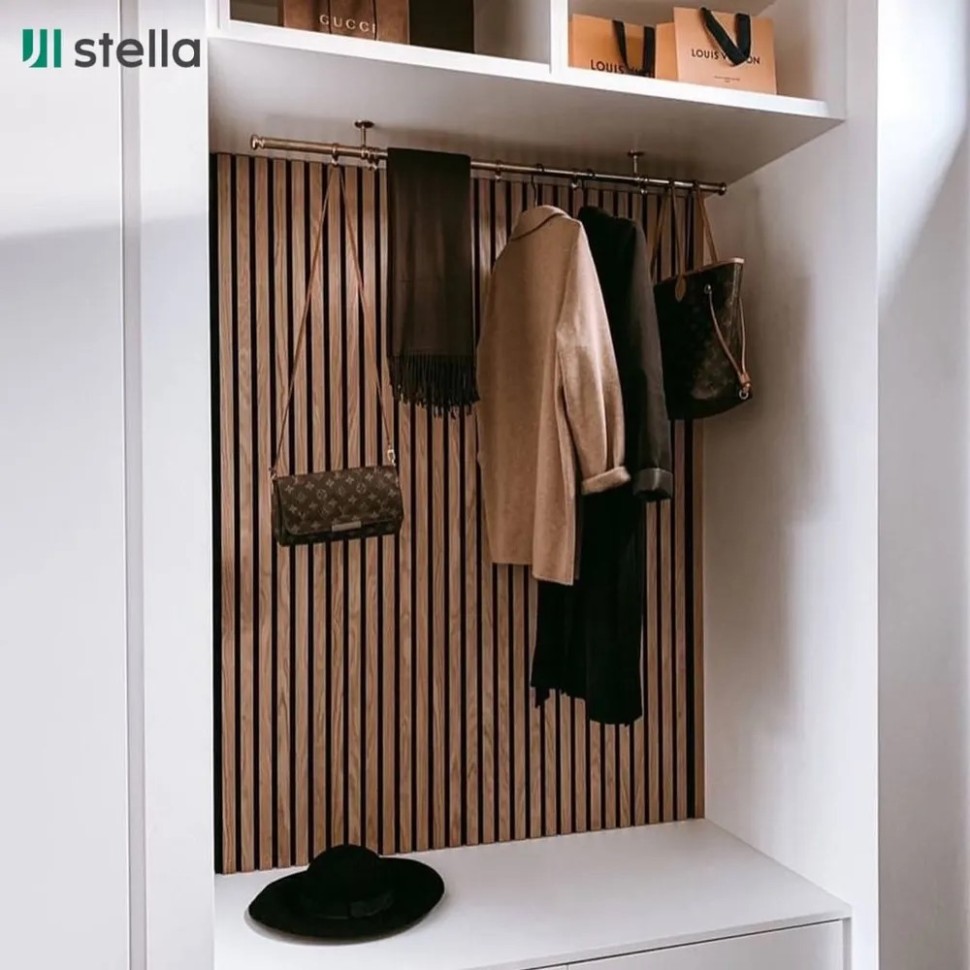 Панель МДФ Стеновая Акустическая Stella Trend Standart  Дуб Винтаж 900х600х21 мм (1шт = 0,54м²)