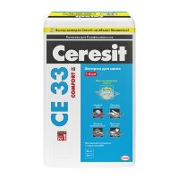 Затирка Ceresit CE 33 S №07 серый, 25 кг