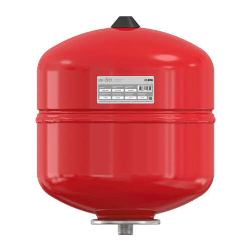 Расширительный бак HS PRO для отопления вертикальный UNI-FITT 12 литров