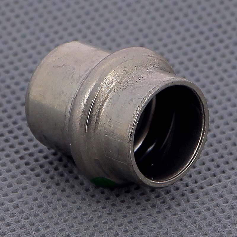 Заглушка пресс нержавеющая сталь Sanpress Inox VIEGA 15