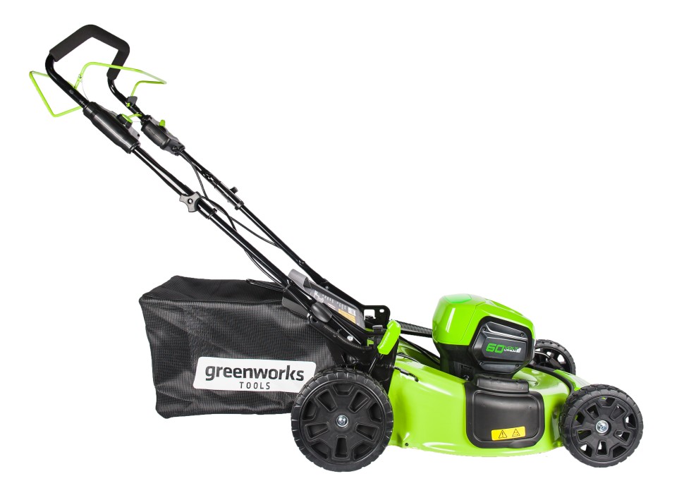 Газонокосилка самоходная аккумуляторная 60V GREENWORKS GD60LM51SP UB