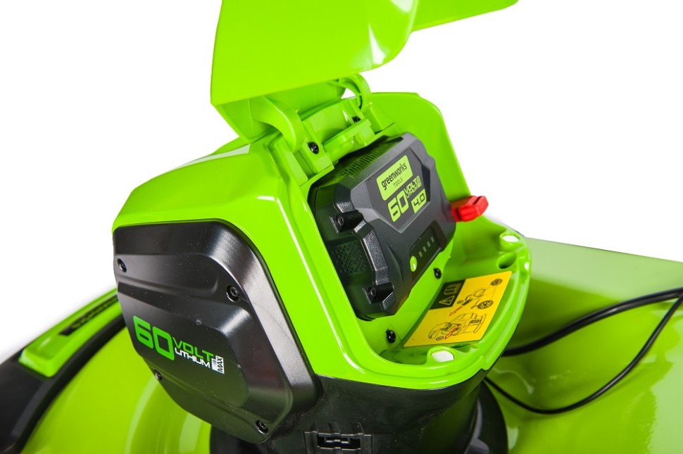 Газонокосилка самоходная аккумуляторная 60V GREENWORKS GD60LM51SP UB