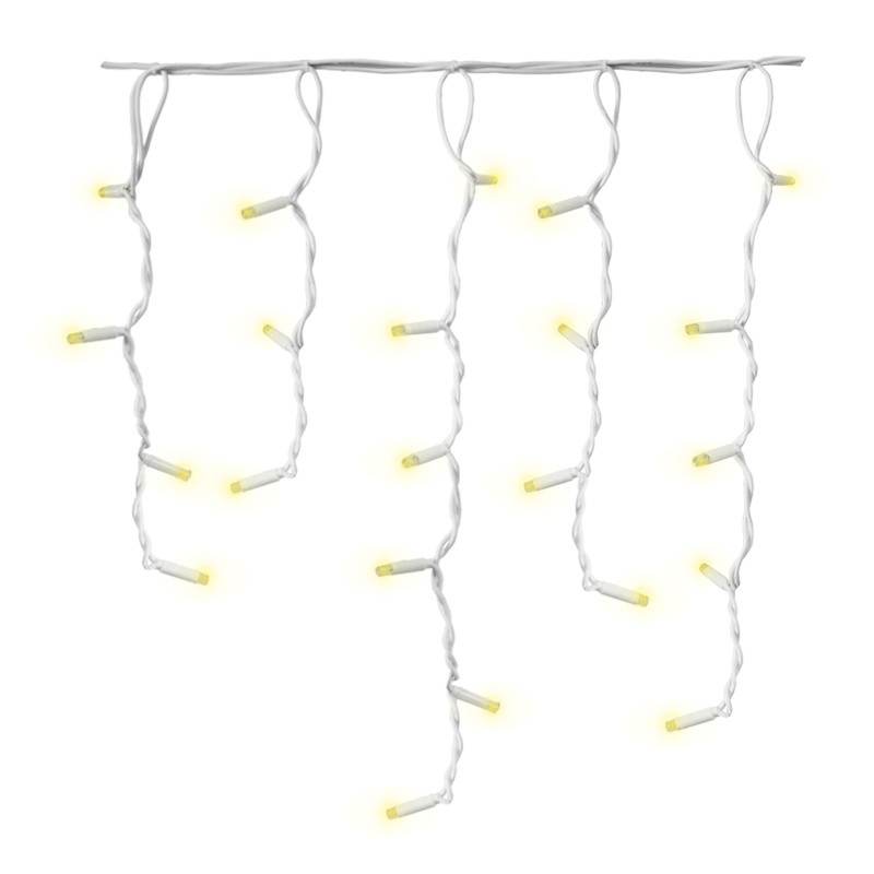 Гирлянда новогодняя уличная Бахрома, 152LED, тепл. белый свет, 2х1 м, IP65
