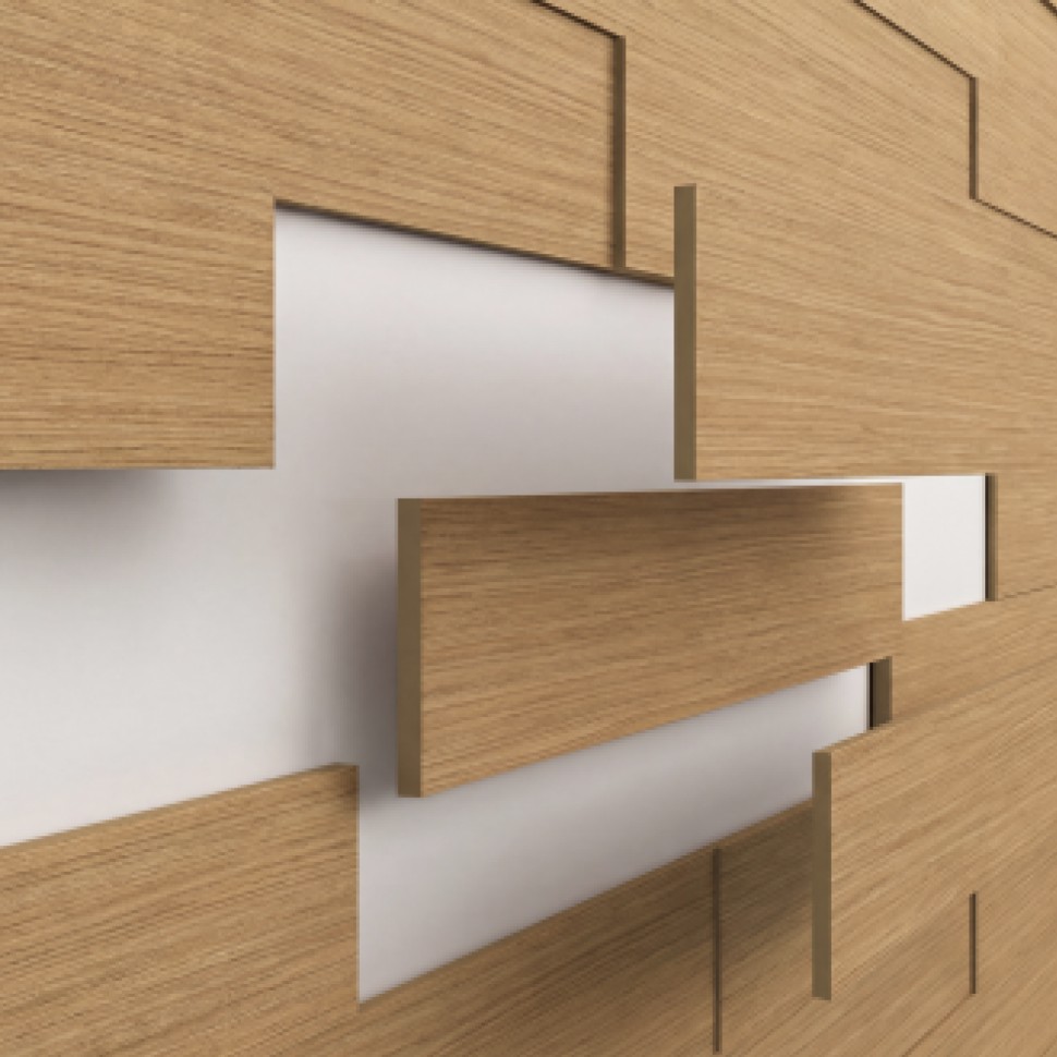 Панели МДФ 3D STELLA Дуб Сальвадор (упак. 18шт = 1,13м²)