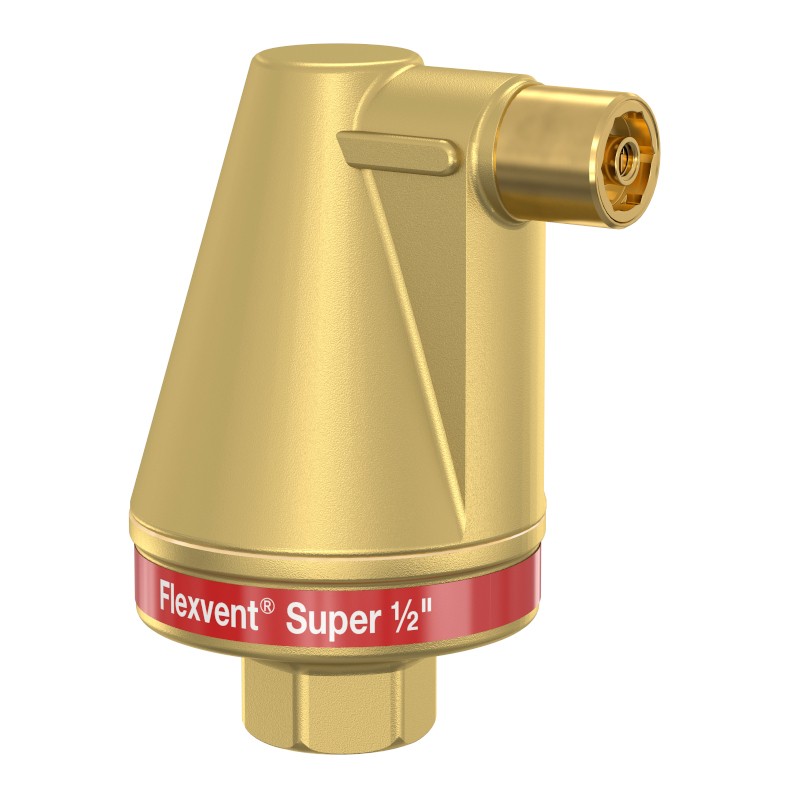 Воздухоотводчик автоматический Flamco Flexvent Super 1/2 без отсечного клапана