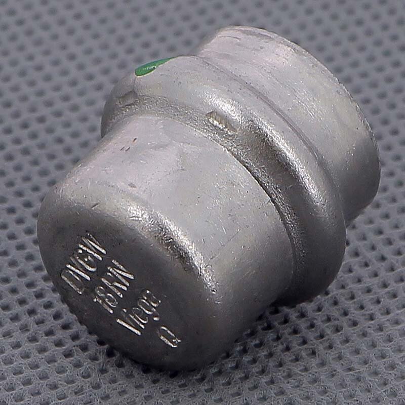 Заглушка пресс нержавеющая сталь Sanpress Inox VIEGA 18