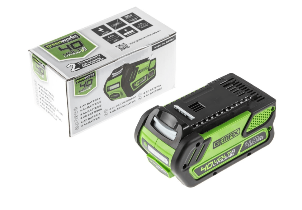Воздуходув-пылесос аккумуляторный G-MAX 40V GREENWORKS GD40BVK4