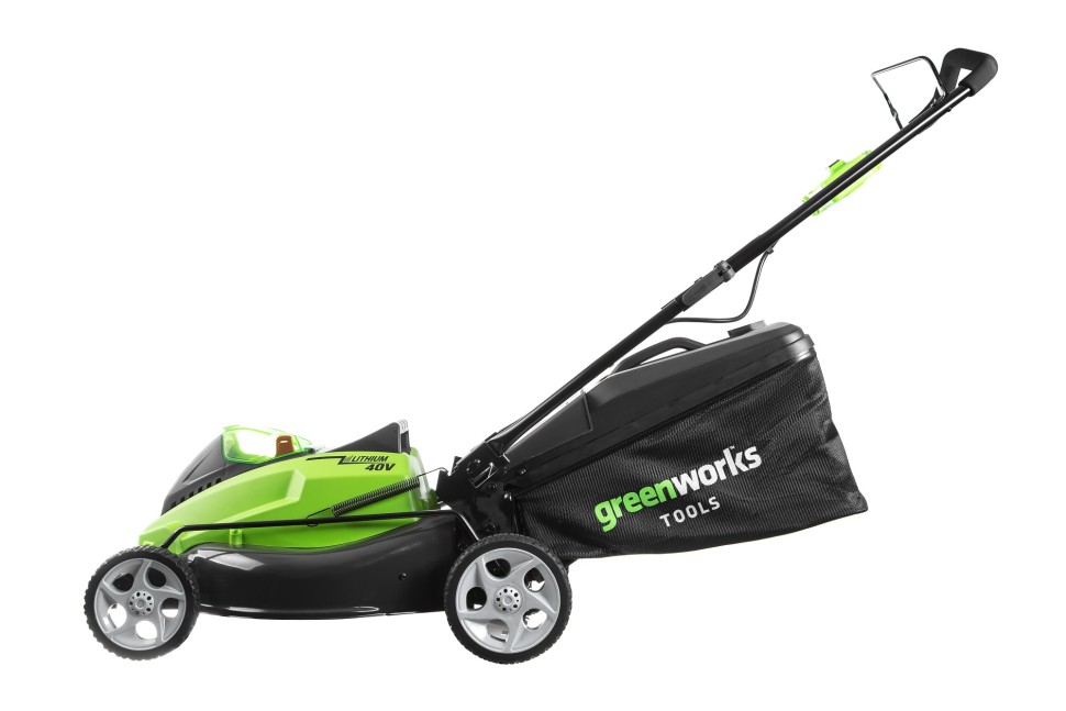 Газонокосилка аккумуляторная G-MAX 40V GREENWORKS G40LM45K3
