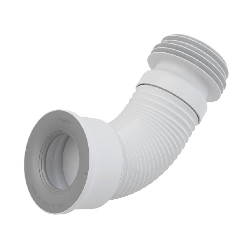 Труба Alcaplast фановая L240-600 мм гофр. DN80/110 x 100/120 мм для выпуска унитаза