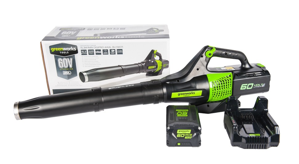 Воздуходув бесщеточный аккумуляторный GD-60 60V GREENWORKS GD60ABK2