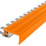 Закладной алюминиевый профиль под изгиб FlexStep 2,7 м оранжевый