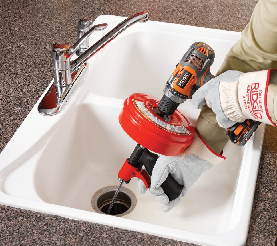Вертушка ручная RIDGID Power Spin с автоподачей Autofeed